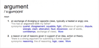 argument