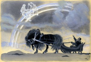 nicolai kochergin_kalevala_04_vainamoinen seeks the beauty of pohjola_03