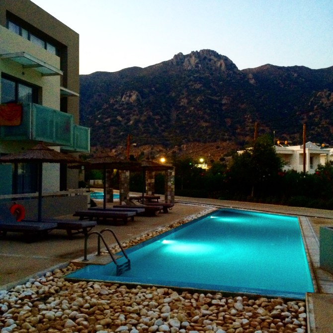 nightfall poolside 1