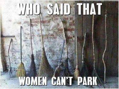 women-parking